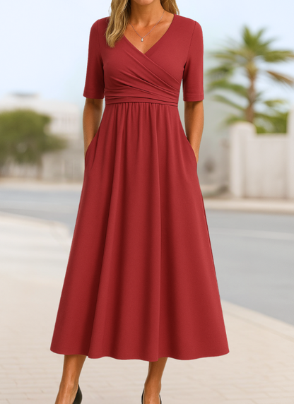 Nica™ - Elegantes Wickelkleid