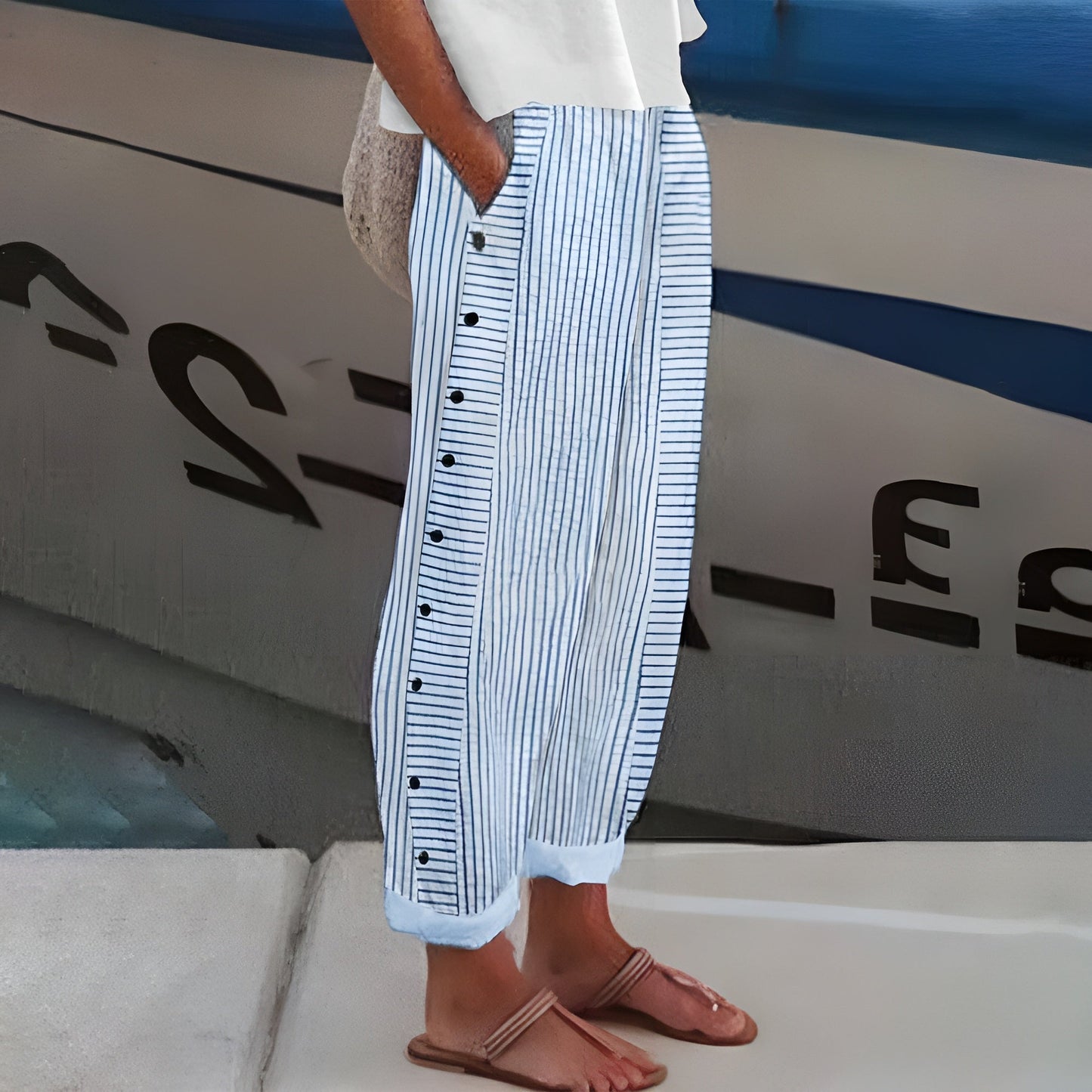 Sommerfeld | Luftige Leinenhose
