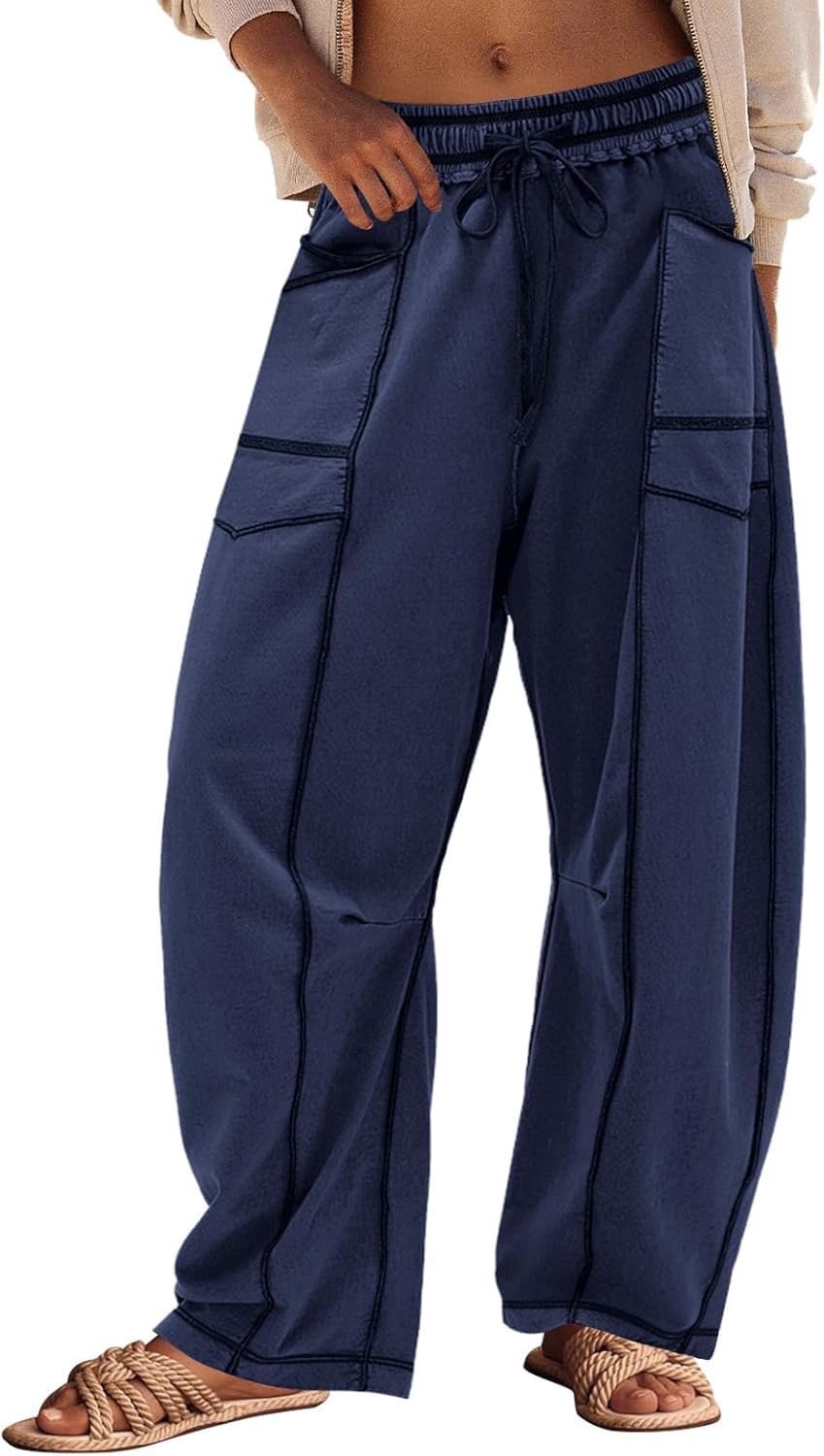 Sommerfeld | Barrel-Pants – Bequeme Sommer-Loungehose für jede Gelegenheit