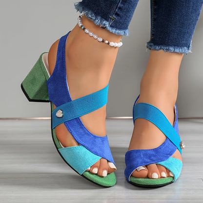 Sommerfeld™ | Bequeme High Heels mit Kreuzriemen