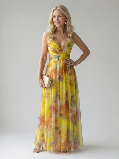 Savenora | Soft Wrap Maxi Kleid