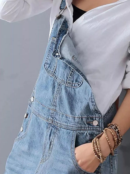 Frayla™ – Abgenutztes Jeanskleid mit Rückenschlitz