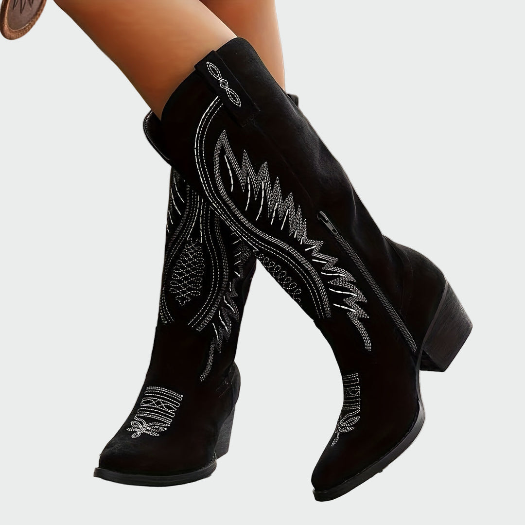 Sommerfeld™ | Stilvolle bestickte Western-Stiefel