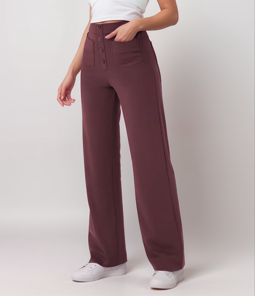 Sommerfeld | Hochtaillierte Elastische Hose