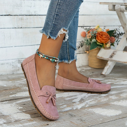 Savenora |  Klassische Loafers mit Quasten-Detail