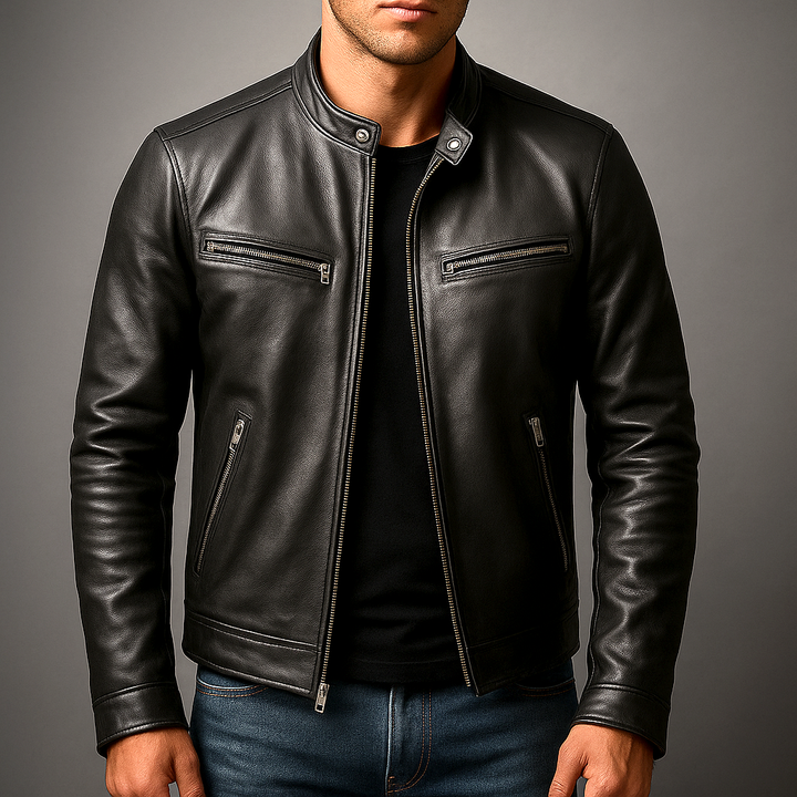 Sommerfeld | Klassische Vintage Lederjacke