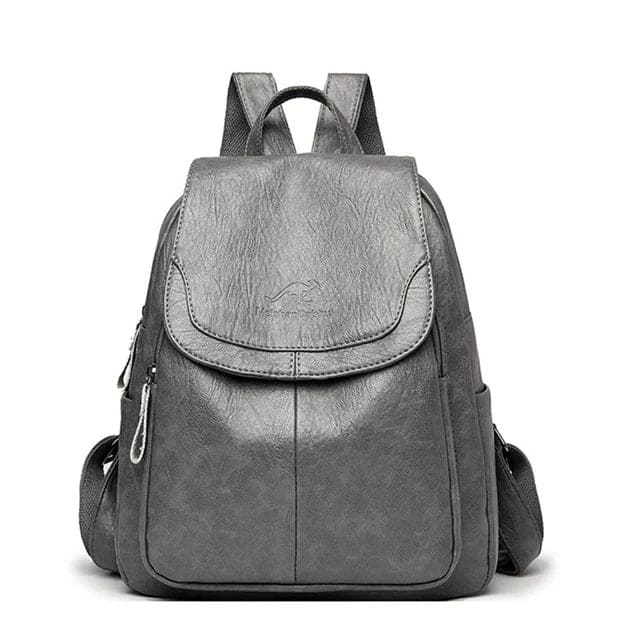 Eda | Leder-Rucksack mit Diebstahlschutz