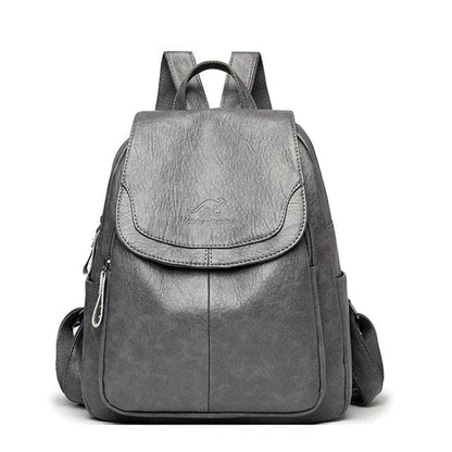 Eda | Leder-Rucksack mit Diebstahlschutz