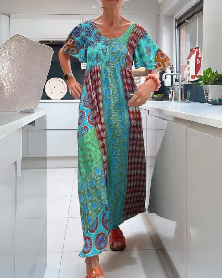 Ash™ - Buntes Boho-Kleid