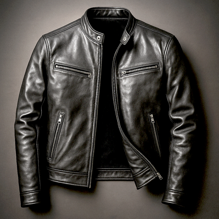 Sommerfeld | Klassische Vintage Lederjacke