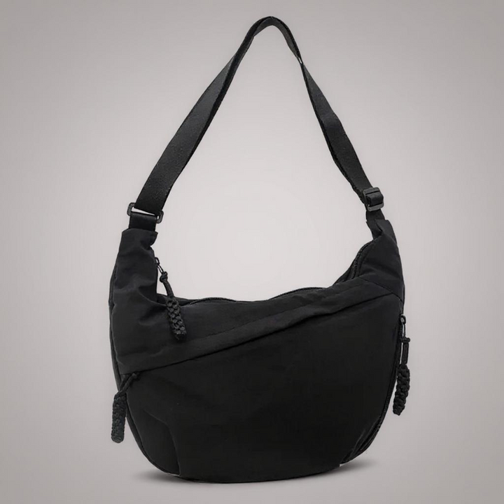 Savenora | Schwarze Schultertasche