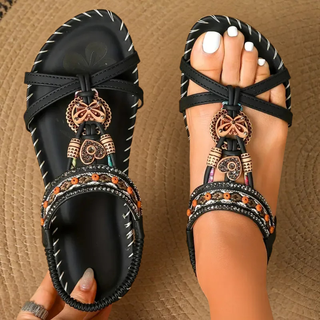 Sommerfeld | Damen Sandalen im Ibiza-Design