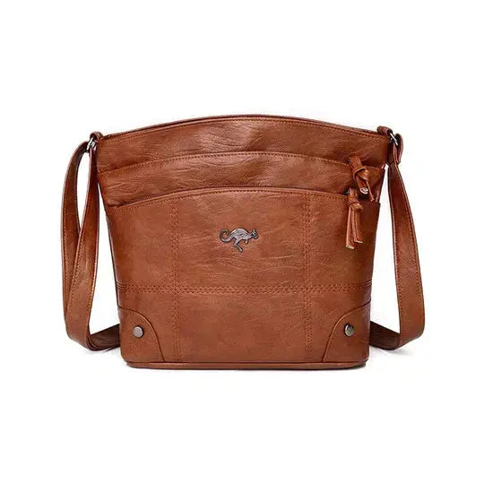 Alina | Leder Schultertasche