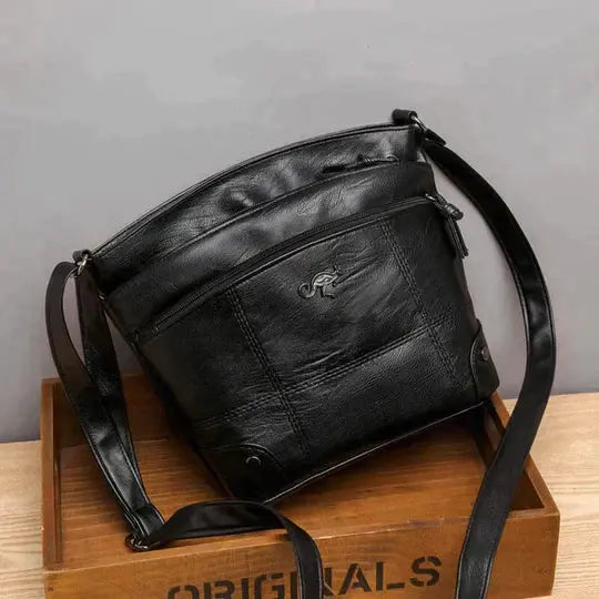 Alina | Leder Schultertasche