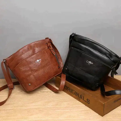 Alina | Leder Schultertasche