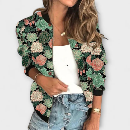 Sommerfeld™ | Aurora – Bedruckte Zip-Jacke