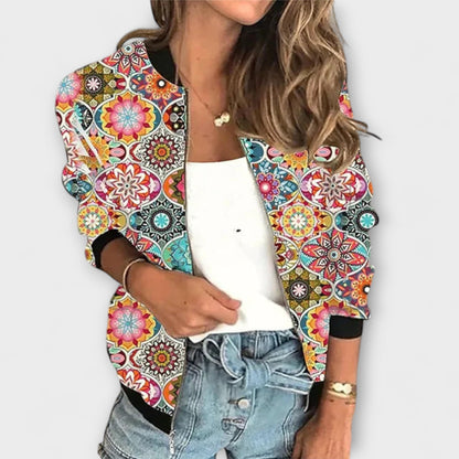 Sommerfeld™ | Aurora – Bedruckte Zip-Jacke