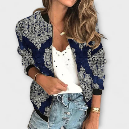Sommerfeld™ | Aurora – Bedruckte Zip-Jacke