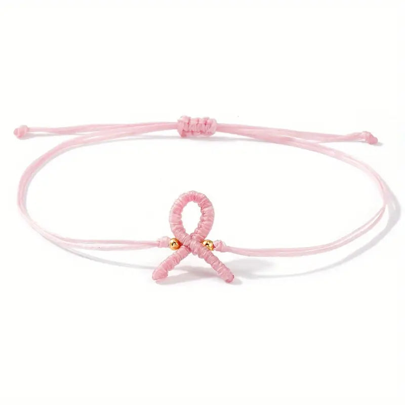 Perlenarmband zur Unterstützung von Brustkrebs – 1+1 Aktion