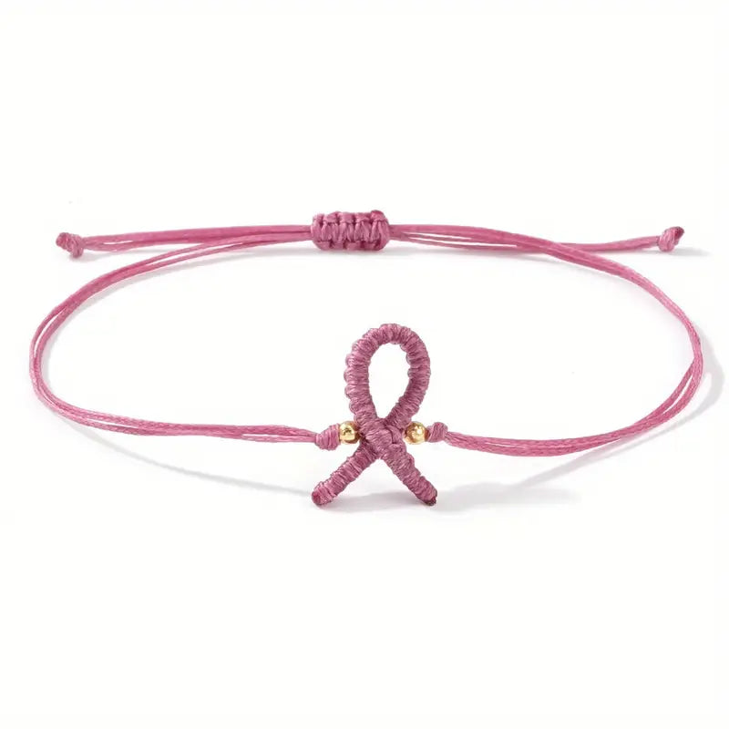 Perlenarmband zur Unterstützung von Brustkrebs – 1+1 Aktion