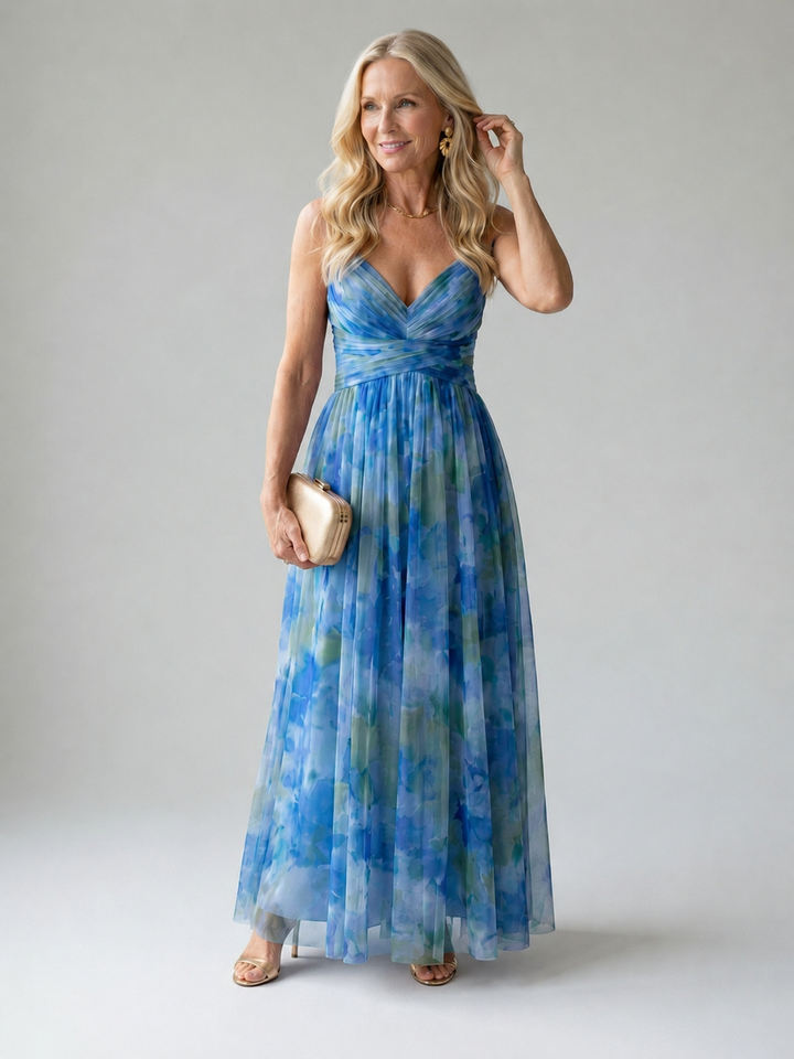 Savenora | Soft Wrap Maxi Kleid
