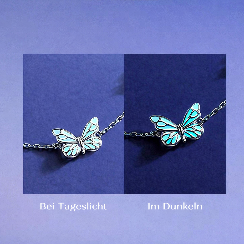 Sommerfeld | Strahlendes Blaues Schmetterlingsarmband