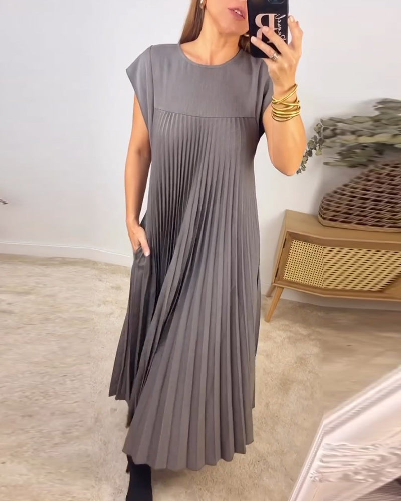 Petra™ – Klassisches und Bequemes Plissékleid