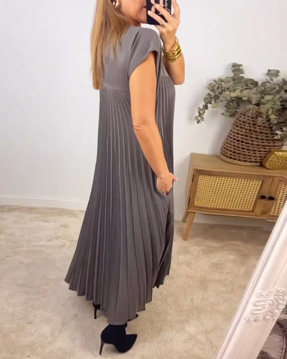Petra™ – Klassisches und Bequemes Plissékleid