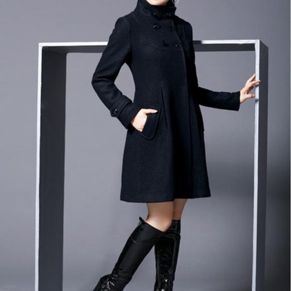 Sommerfeld™ | Eleganter Damenmantel mit Knopfdetails