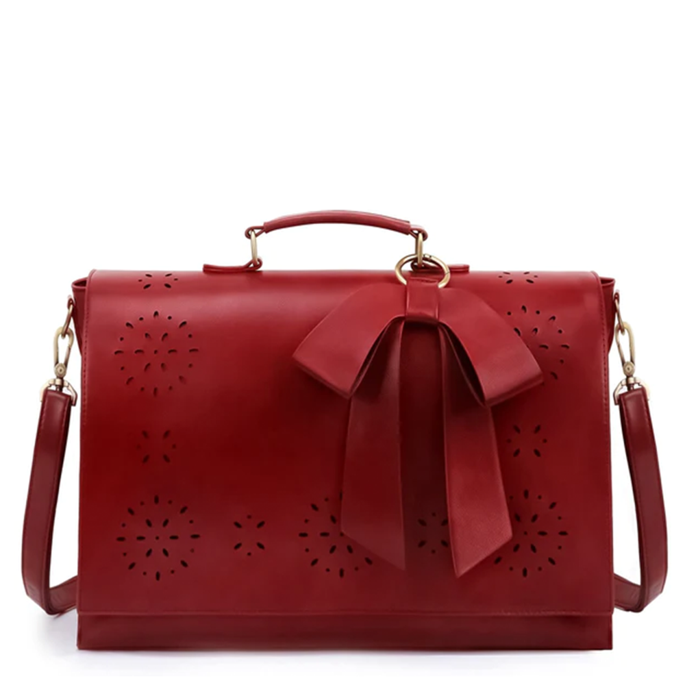 Monikas stilvolle Schleifenhandtasche