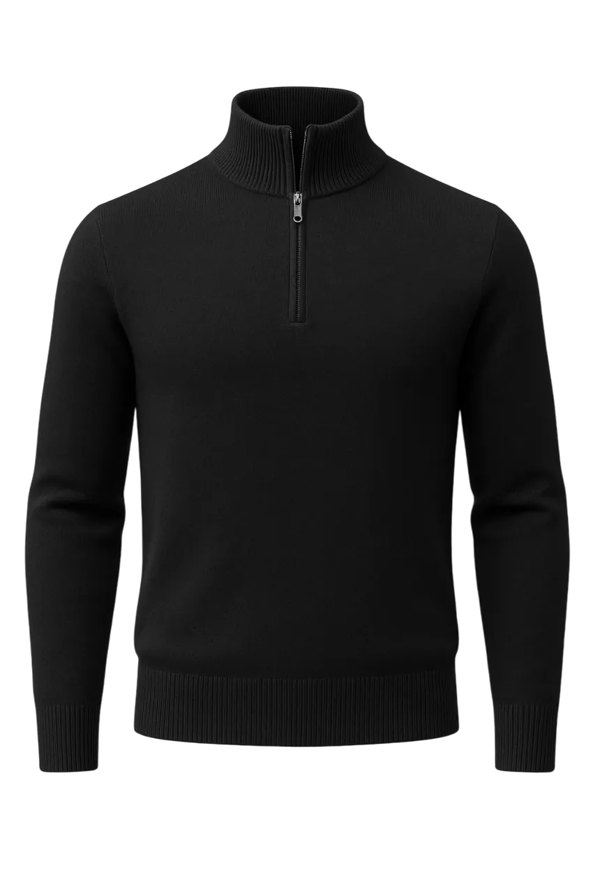 Sommerfeld™ | Windsor Herrenpullover mit Halbzipper