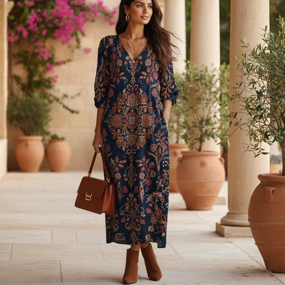 LEIRE - Langes Ethno-Kleid