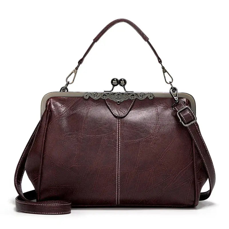 Anki | Klassische Ledertasche im Vintage-Stil
