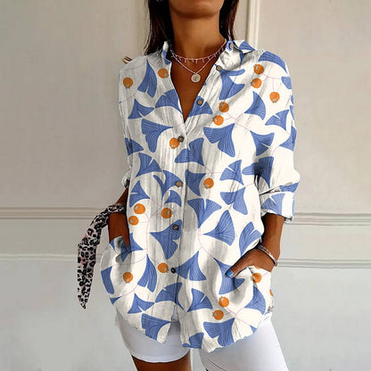 Mayla | Retro Floral Blouse
