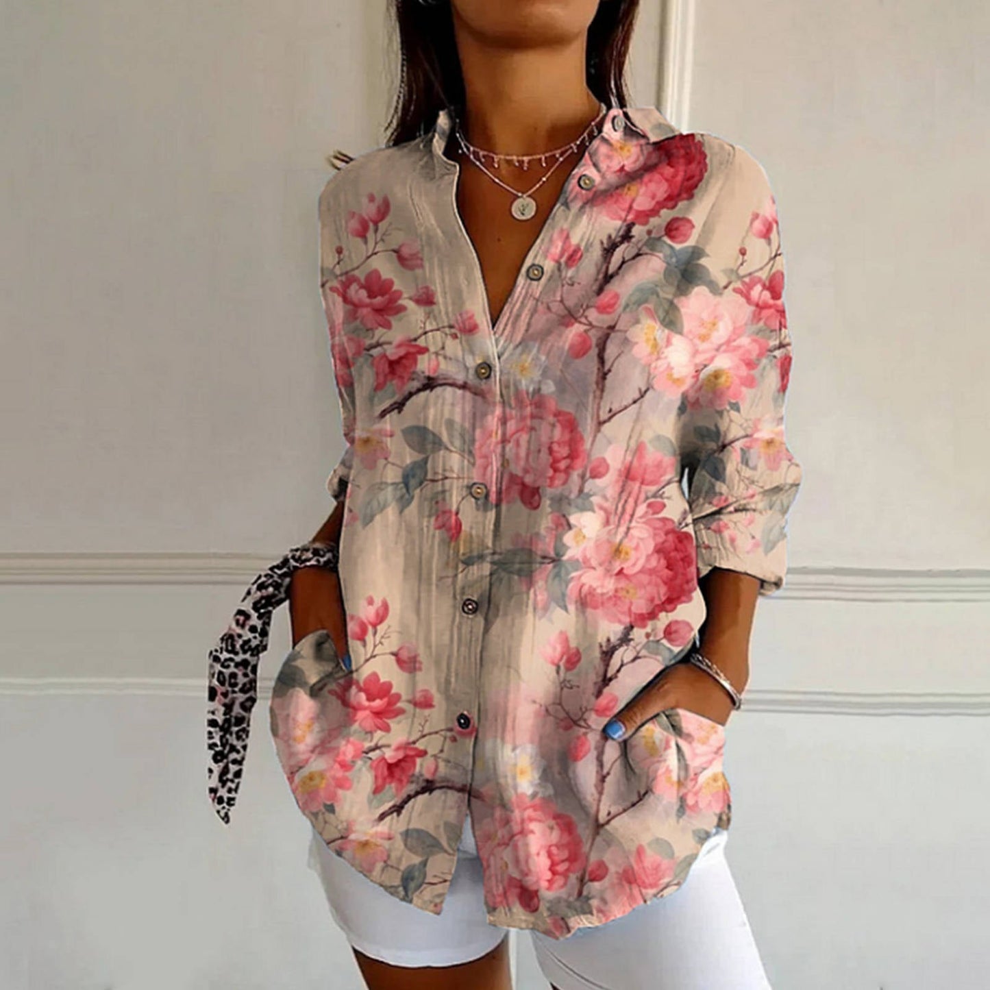 Mayla | Retro Floral Blouse