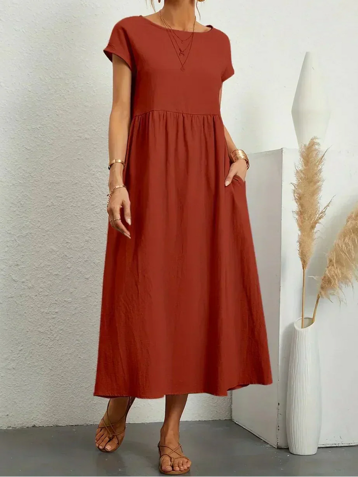 Anna™ – Elegantes und Bequemes Midikleid