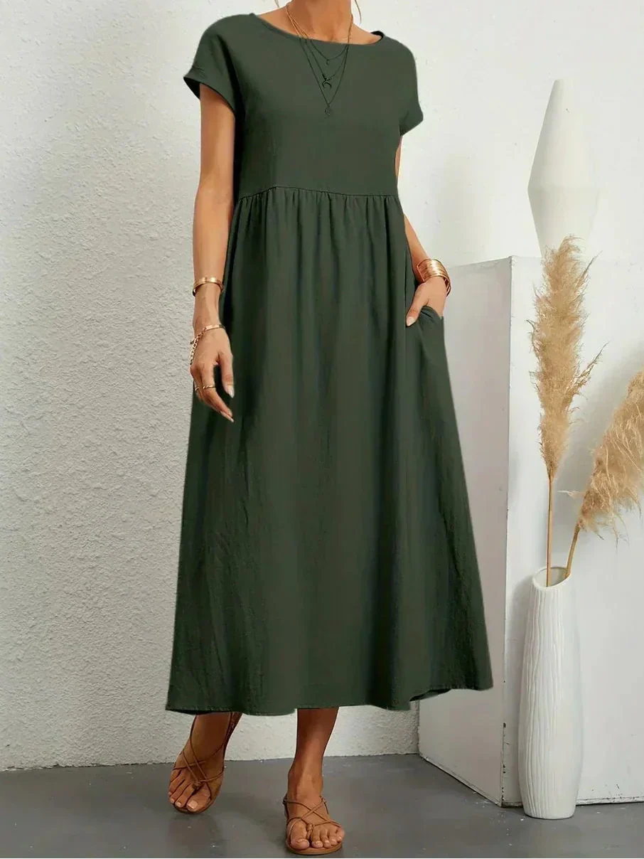 Anna™ – Elegantes und Bequemes Midikleid