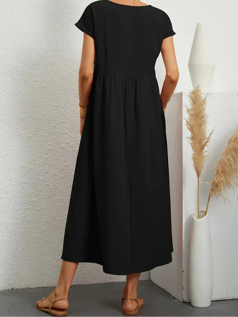 Anna™ – Elegantes und Bequemes Midikleid