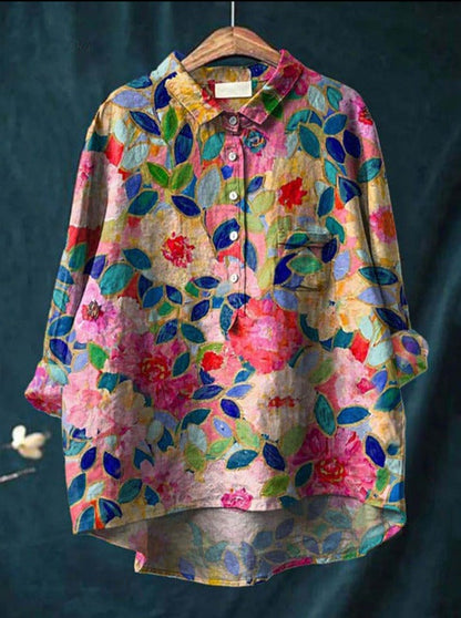 Anita | Vintage Französische Bluse