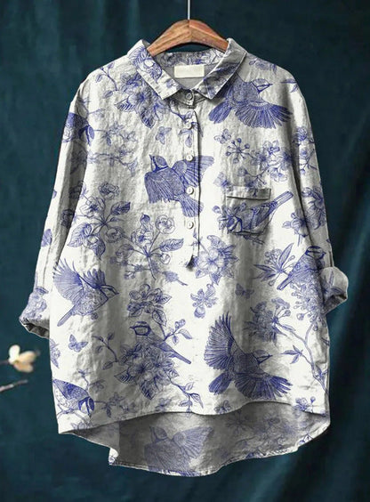 Anita | Vintage Französische Bluse