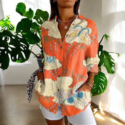 Irelle | Elegante Bluse im floralen Design