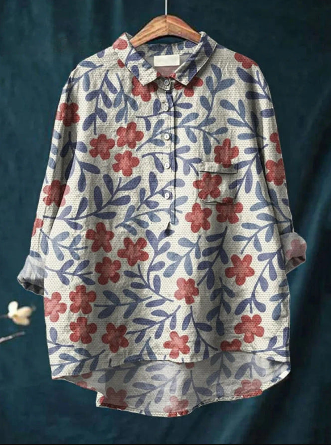 Anita | Vintage Französische Bluse