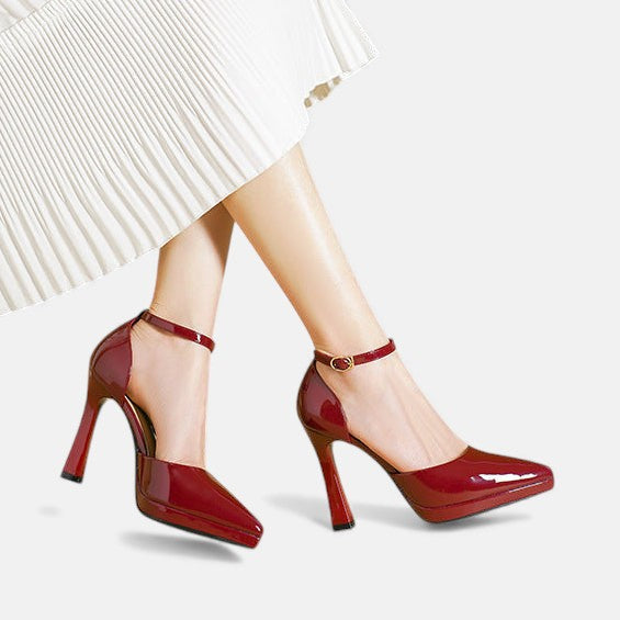 Sommerfeld™ Leather High Heels