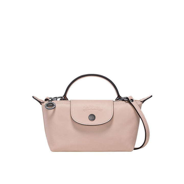 Mini Leder Henkeltasche – Rosa