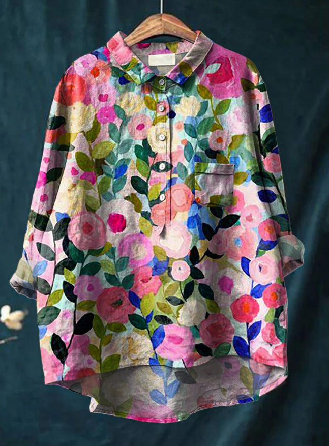 Anita | Vintage Französische Bluse