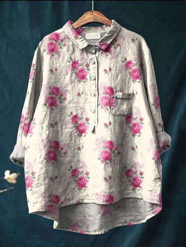Anita | Vintage Französische Bluse