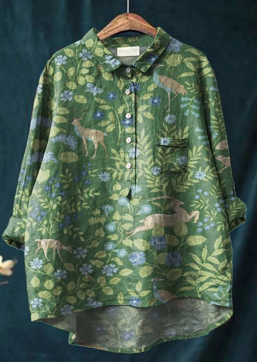 Anita | Vintage Französische Bluse