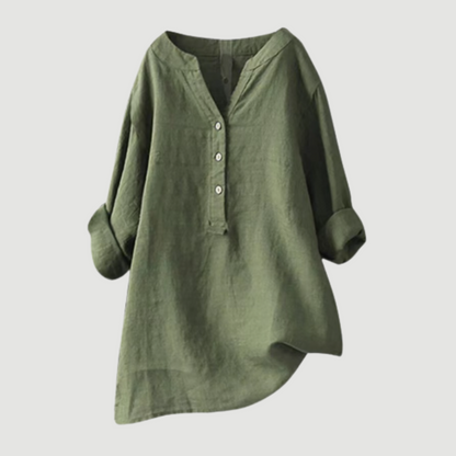 Sommerfeld | Leichte Damenbluse mit Knopfleiste