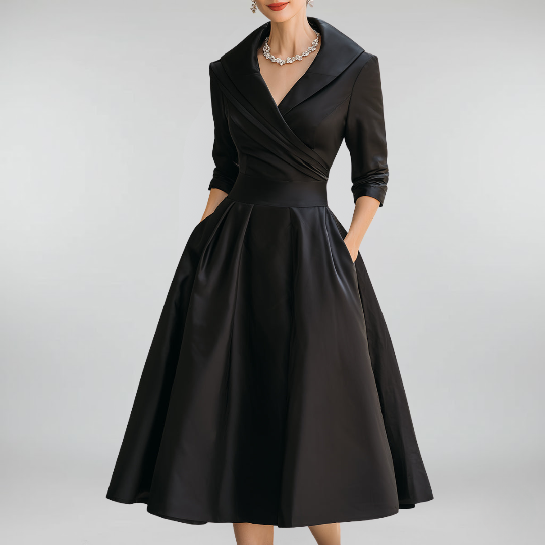 Lea™ - Elegantes Midikleid mit Subtiler Eleganz