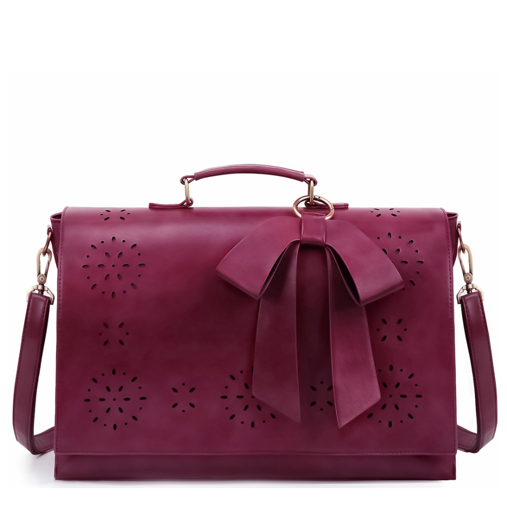 Monikas stilvolle Schleifenhandtasche